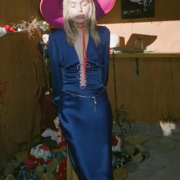 Realisation Par Joni / Jets silk skirt XS - Picture 5 of 6